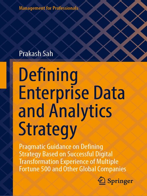 Title details for Defining Enterprise Data and Analytics Strategy by Prakash Sah - Wait list
